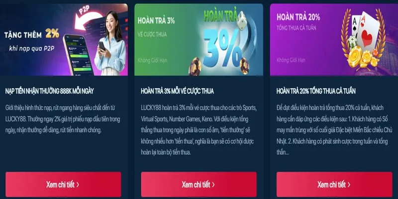 Rút tiền ưu tiên và hạn mức cao hơn